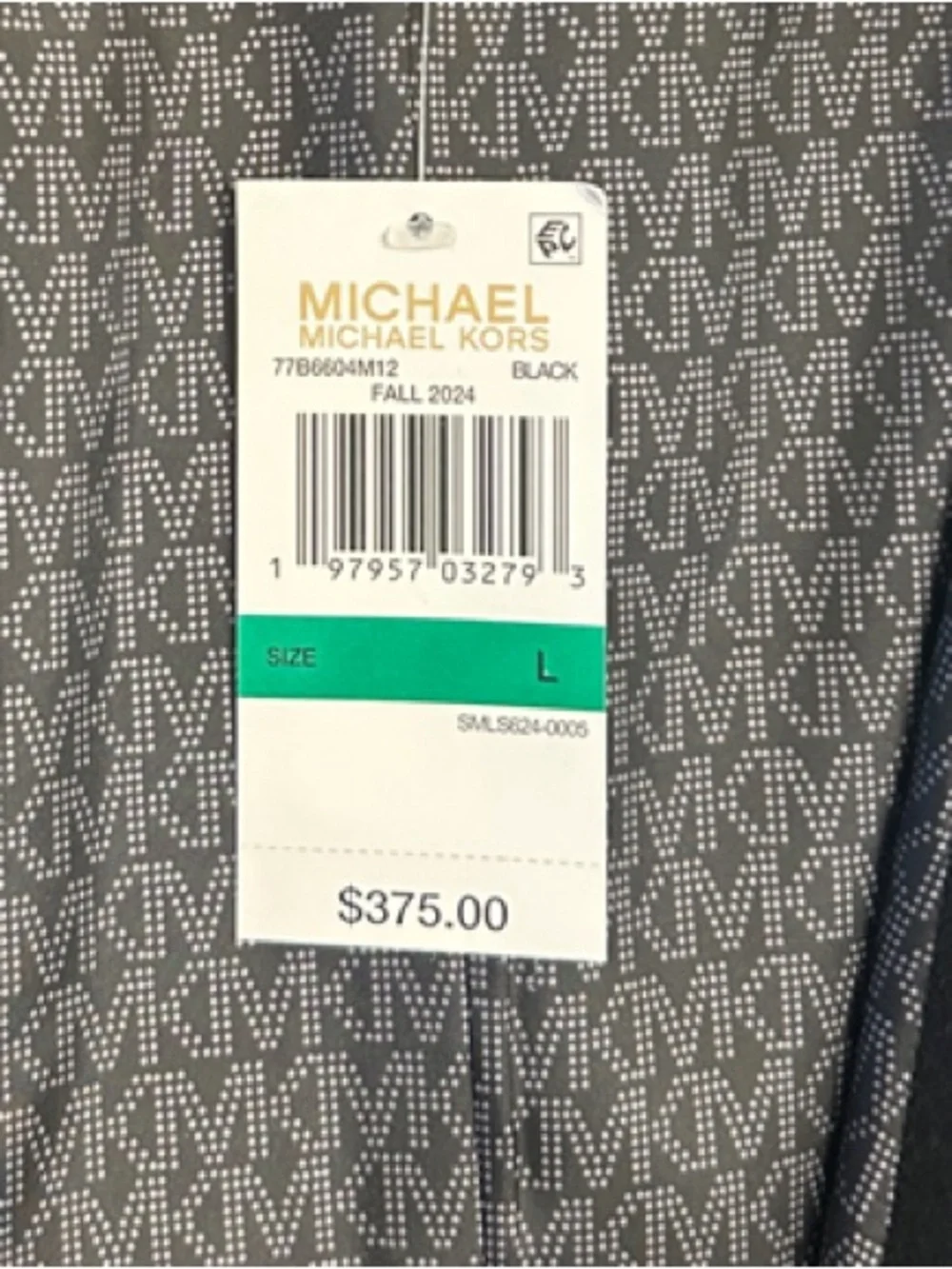 Michael Michael Kors Women's Black Belted Hooded Full-Zip Trench Coat with Poc